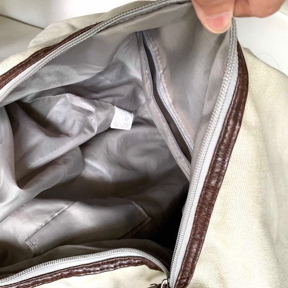 Japan made beige color hobo bag - Picture 8 of 8